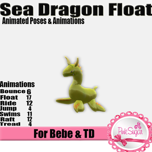Pink Sugar Dragon Float