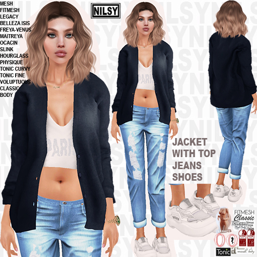 CASUAL OUTFIT WITH SHOES,ALL BODIES