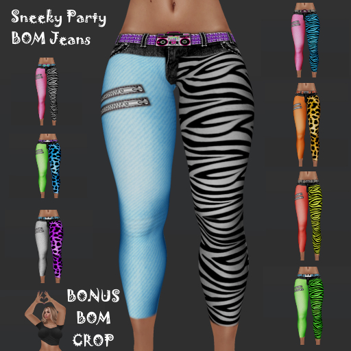 Sneeky Party Jeans BOM DEMO