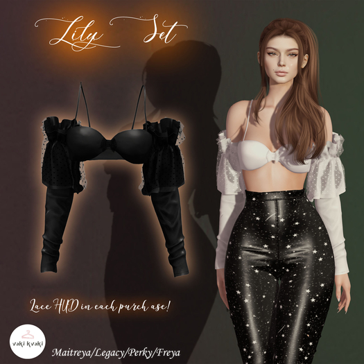VAKI KVAKI Lily TOP Black