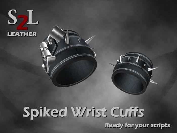 S2L Spiked Wrist Cuffs BOX