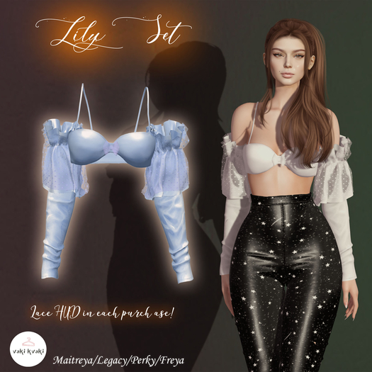 VAKI KVAKI Lily TOP  Sky