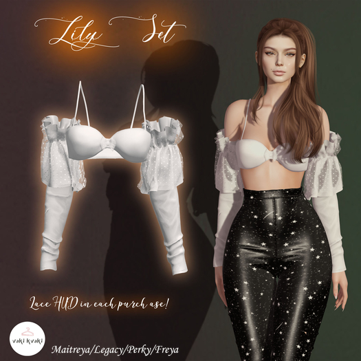 VAKI KVAKI Lily TOP White