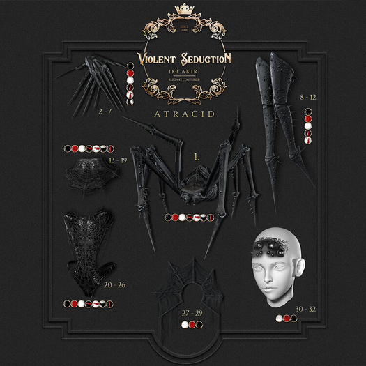 Violent Seduction - Atracid Corset - Maitreya (Redback)