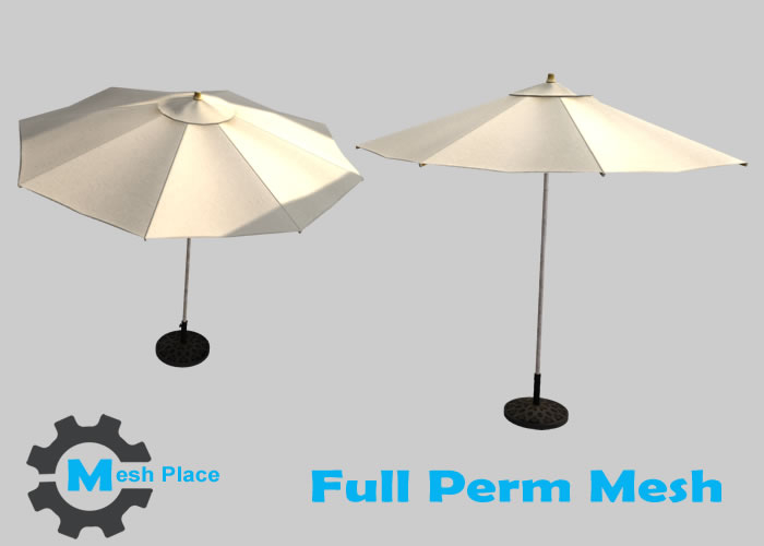 Mesh Place - Outdoor Umbrella - Full Perm Mesh
