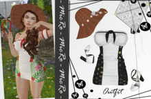 2- MicRo - Outfit Rinka Black White