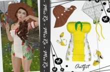 8- MicRo - Outfit Rinka Yellow White