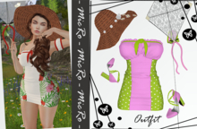 10- MicRo - Outfit Rinka Lime Pink