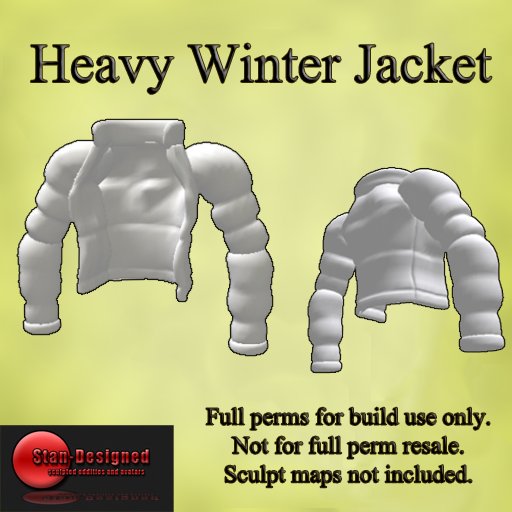 Heavy Winter Jacket kit Female Full Perms