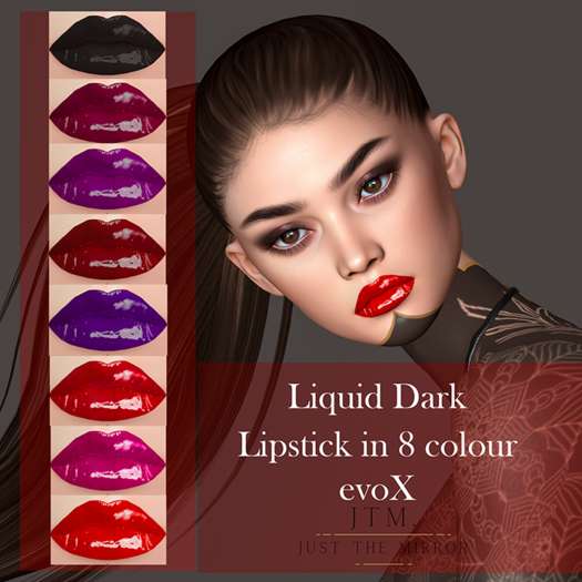 JTM. Liquid lipstick Dark (evoX)