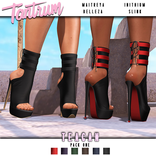 Tantrum - Teagan Heels - Pack One