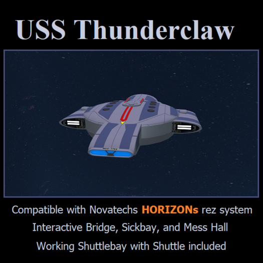 USS Thunderclaw boxed