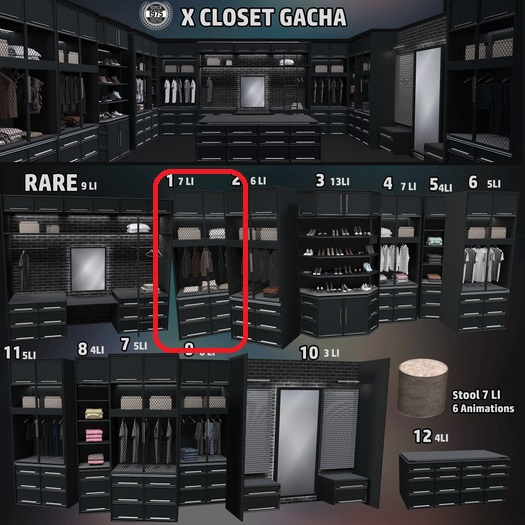 [Since1975] X Closet Gacha 1