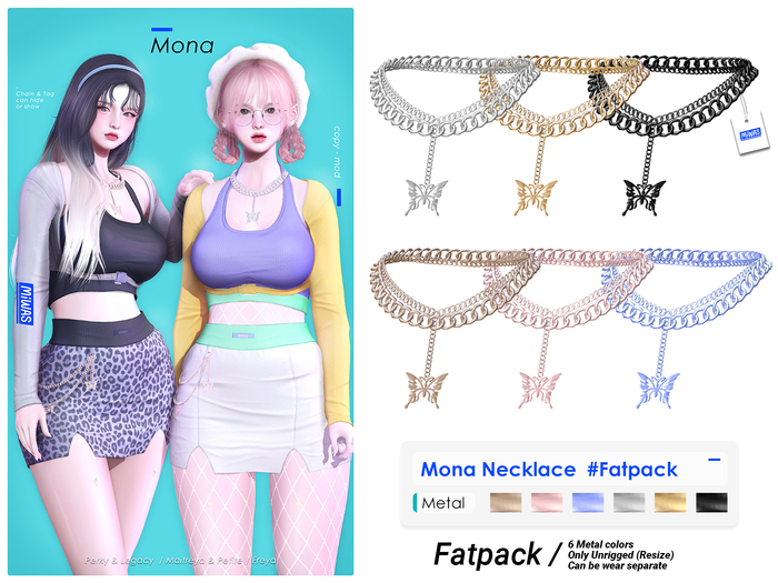 MIWAS / Mona Necklace #FATPACK