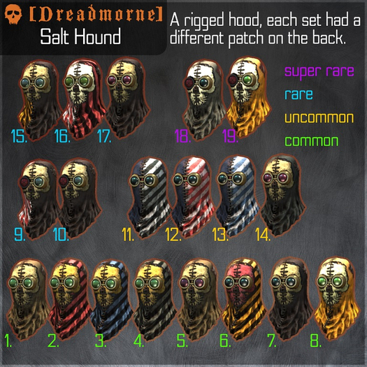 [DM] // Salt Hound Hood - Raider 8 COMMON