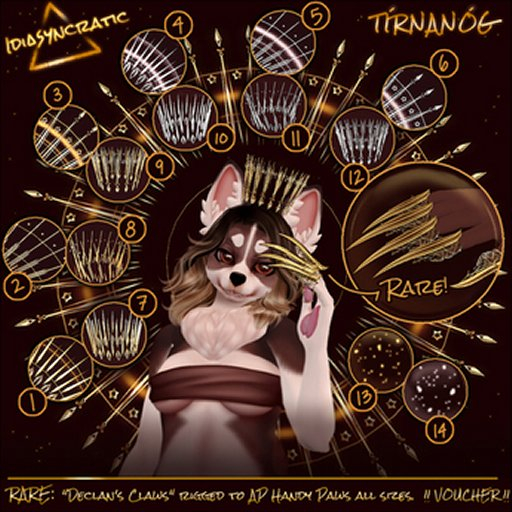 [12][Isyn] Tirnanog [Saoirse][Crown][White] VOUCHER !!