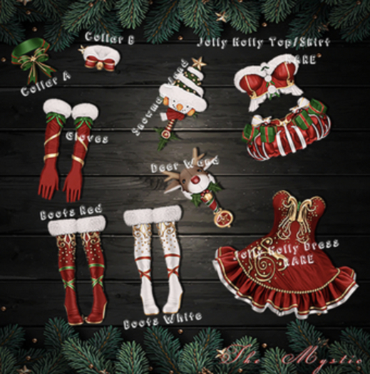 *The Mystic*Jolly Holly Collar A