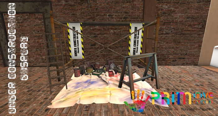 PRIMitive Decor - Under Construction Display