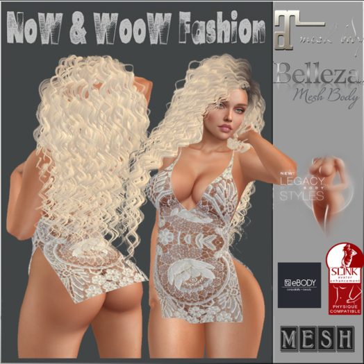 !!!!!! NoW & WooW # CANDY DRESS WHITE