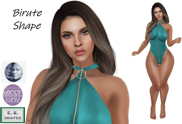 Gift E. R. Shapes - Birute Shape <Genus Strong Face Gift, E-Body Curvy>