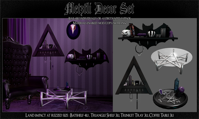 Spookshow - Metztli Decor Set - [Fatpack]