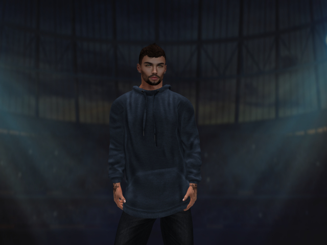 B.A.D. Blue Hoodie