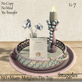 NO 1 Mum- Mothers Day Tray By Snuggles Boxed