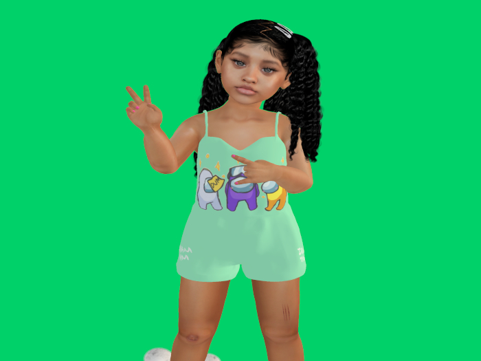 Treasurez - Among Us Romper