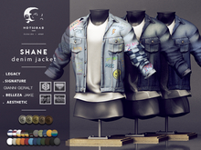 not so bad . mesh . SHANE denim jacket . FullPack 2