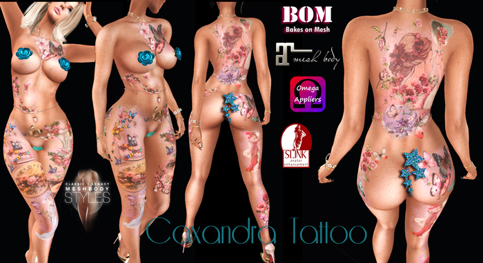 LADY STYLE BODY SET TATTOO