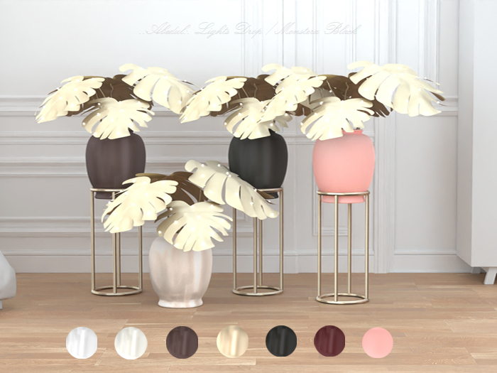.:Abedul:. Lights Drop / Monstera Gold