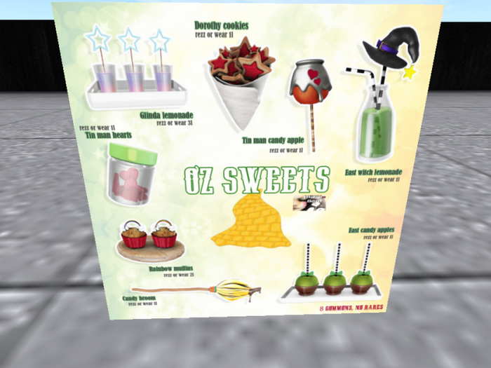 *May's Soul* Oz Sweets. Glinda lemonade