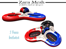Zara Mesh - Beach - Floater for Three w Pose - FULL PERM MESH