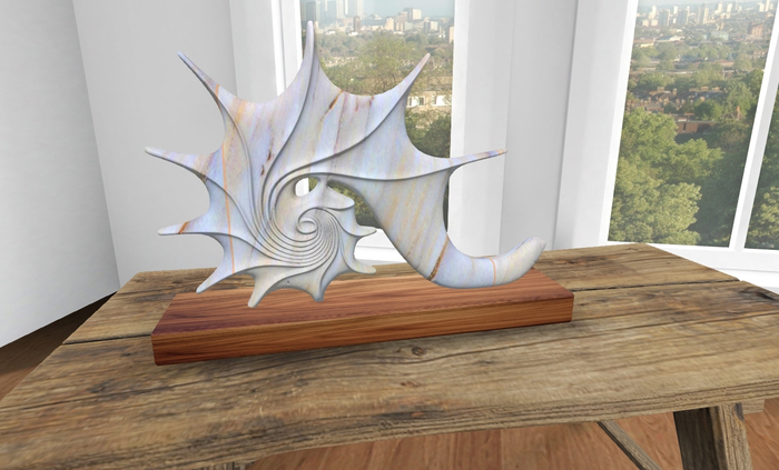 Sea snail one. Caracol de mar uno