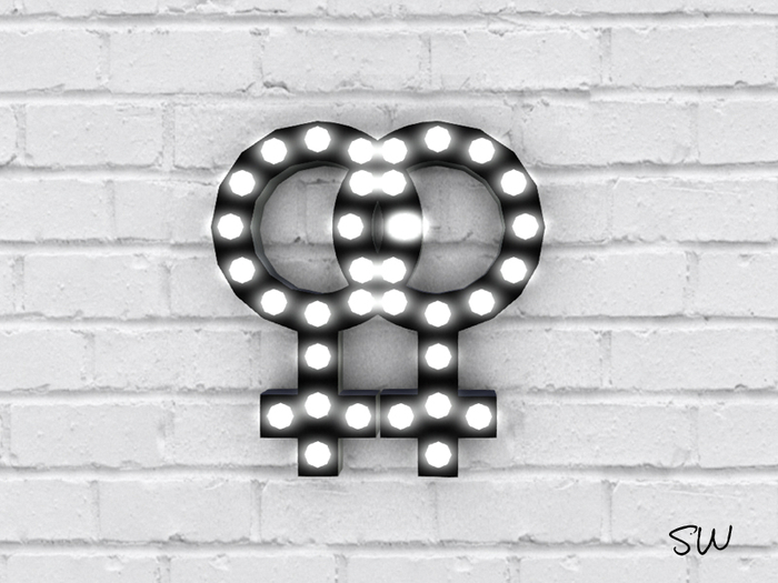 SW Marquee Lesbian Symbol