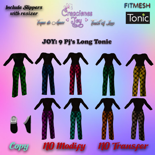 JOY: TONIC 9 PJ'S LONG