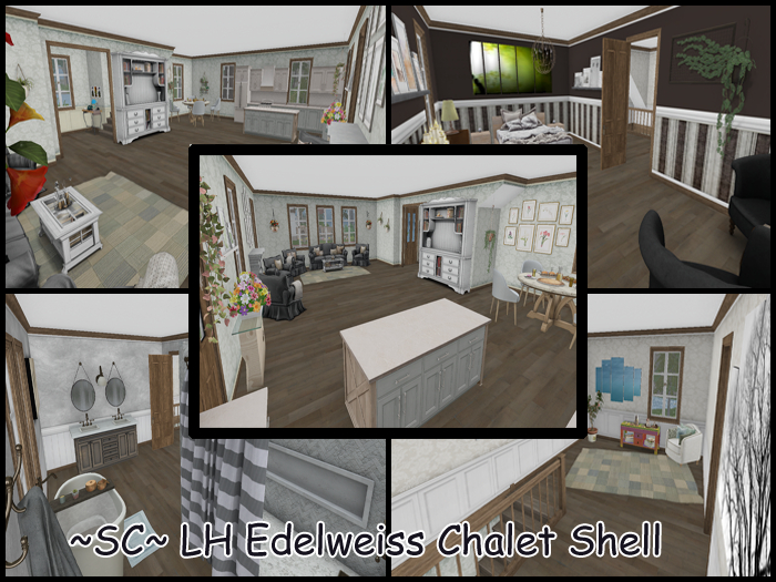 SC -  LH Edelweiss Chalet Walls (Add)