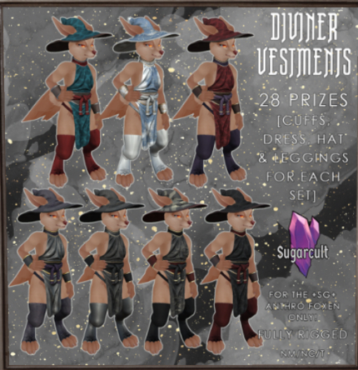 +SG+ Diviner Vestments Cuffs [starborn]