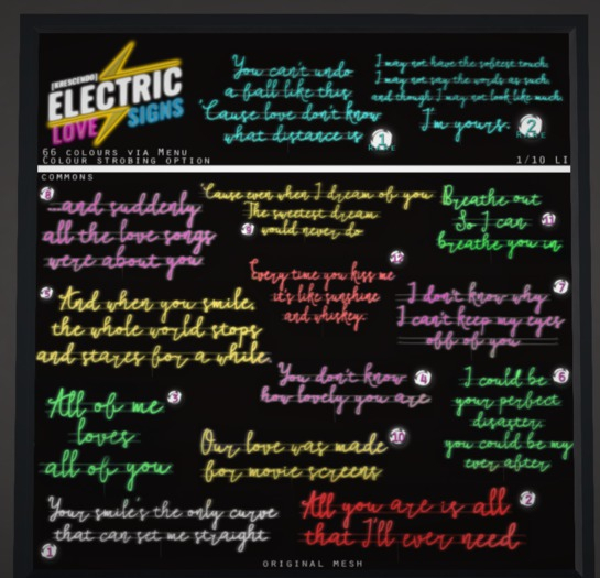 [Kres] Electric Love Signs - [1] Your Smile's