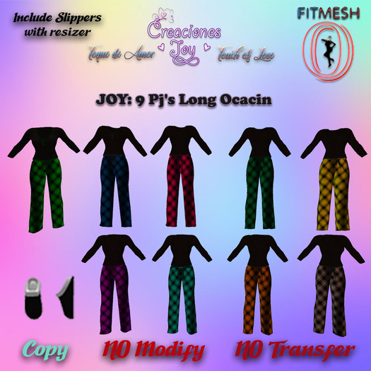 JOY: OCACIN 9 PJ'S LONG