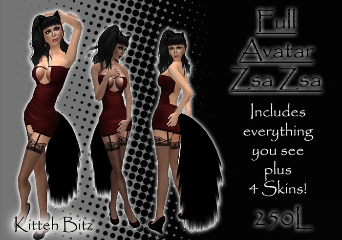 ::Kitteh Bitz:: Zsa Zsa Avatar