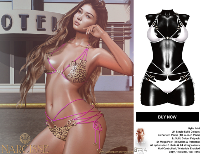 -Narcisse- ADD Kylie 'Kini - White