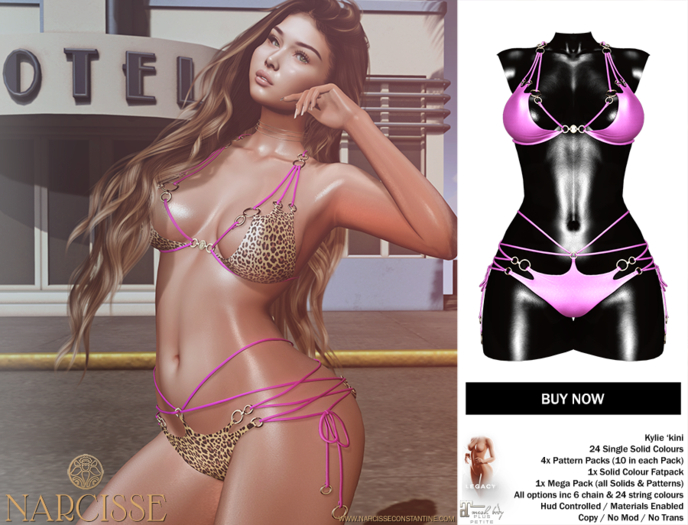 -Narcisse- ADD Kylie 'Kini - Rose Violet