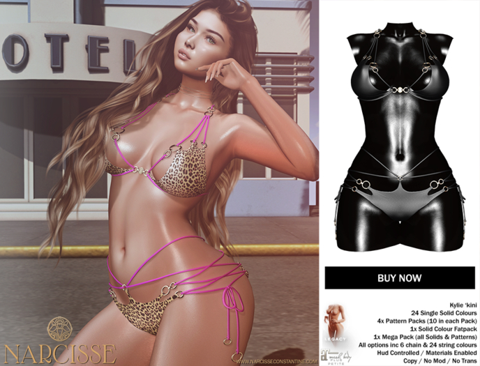 -Narcisse- ADD Kylie 'Kini - Black
