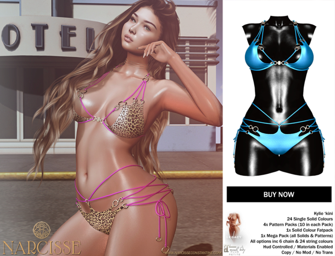 -Narcisse- ADD Kylie 'Kini - Azure