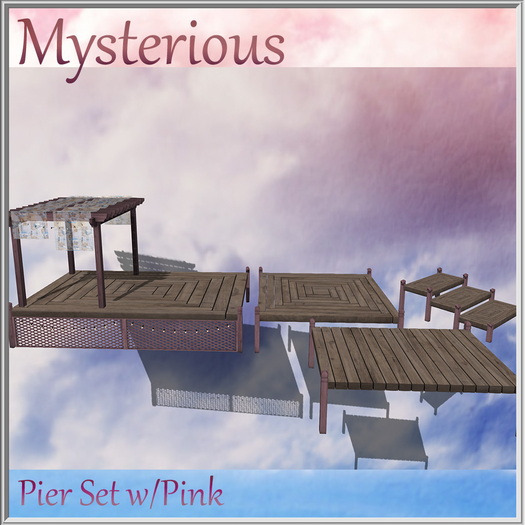 Mysterious~Pier Set  w/Pink Hud