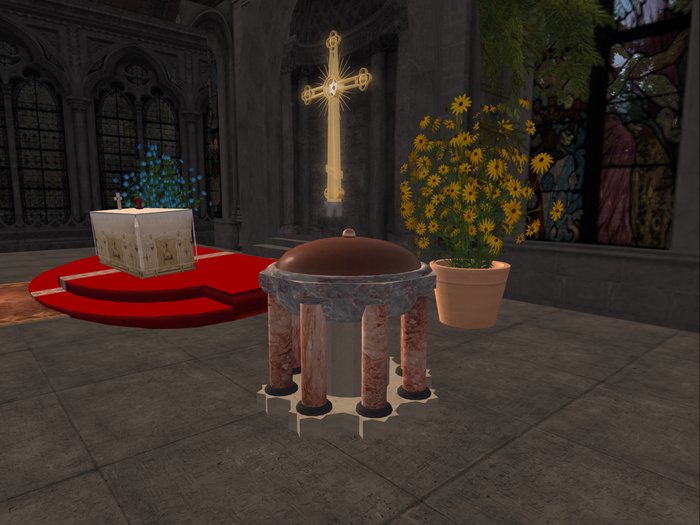 Fins - Romanesque Baptistery - Sankt Martin