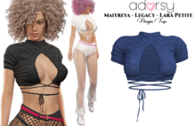 adorsy - Angie Top Blue - Maitreya/Legacy/Lara Petite