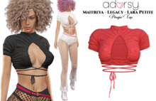 adorsy - Angie Top Coral - Maitreya/Legacy/Lara Petite