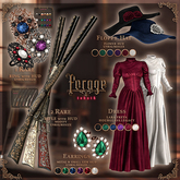 19. toksik - Forage Earrings (Ruby) COMMON